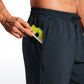 Feathery-Fit Swim Trunks 7'' with Zipper Pockets
