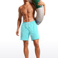 Feathery-Fit Swim Trunks 7'' with Zipper Pockets
