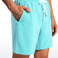 Feathery-Fit Swim Trunks 7'' with Zipper Pockets