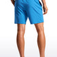 Feathery-Fit Swim Trunks 7'' with Zipper Pockets