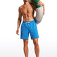 Feathery-Fit Swim Trunks 7'' with Zipper Pockets