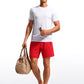 Feathery-Fit Swim Trunks 7'' with Zipper Pockets