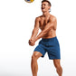 Feathery-Fit Swim Trunks 7'' with Zipper Pockets