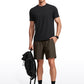 Quick Dry High Crewneck Short Sleeves Shirts