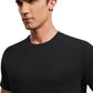 Quick Dry High Crewneck Short Sleeves Shirts