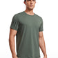 Quick Dry High Crewneck Short Sleeves Shirts