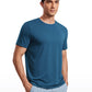 Quick Dry High Crewneck Short Sleeves Shirts