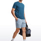 Quick Dry High Crewneck Short Sleeves Shirts
