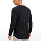 Lightweight Rounded Scallop Bottom Long Sleeves