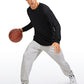 Lightweight Rounded Scallop Bottom Long Sleeves