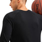 Lightweight Rounded Scallop Bottom Long Sleeves