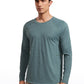 Lightweight Rounded Scallop Bottom Long Sleeves