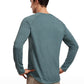 Lightweight Rounded Scallop Bottom Long Sleeves