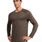 Lightweight Rounded Scallop Bottom Long Sleeves