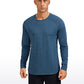 Lightweight Rounded Scallop Bottom Long Sleeves