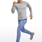 Speedy Seamless Raglan Long Sleeves Slim Fit