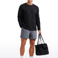 Soft Stretchy Crewneck Long Sleeve Shirts