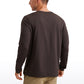 Soft Stretchy Crewneck Long Sleeve Shirts