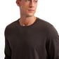 Soft Stretchy Crewneck Long Sleeve Shirts