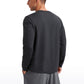 Soft Stretchy Crewneck Long Sleeve Shirts