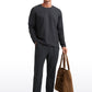 Soft Stretchy Crewneck Long Sleeve Shirts