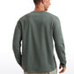 Soft Stretchy Crewneck Long Sleeve Shirts