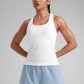 Seamless Scoop Neck Tanks Racerback