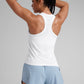 Seamless Scoop Neck Tanks Racerback