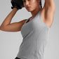 Seamless Scoop Neck Tanks Racerback