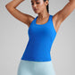 Seamless Scoop Neck Tanks Racerback