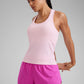 Seamless Scoop Neck Tanks Racerback