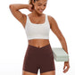 Butterluxe Shorts 3"- V Cross Waist