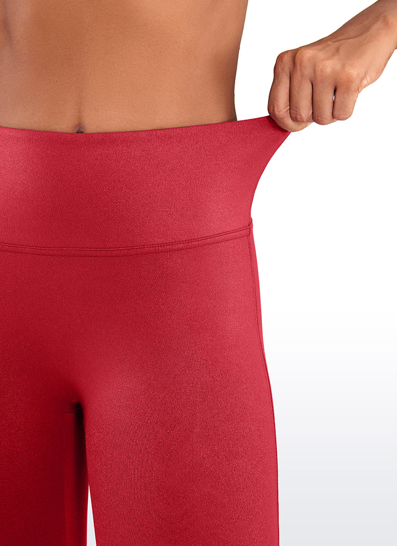 Butterluxe Matte Faux Leather No Front Seam Leggings 26.5''