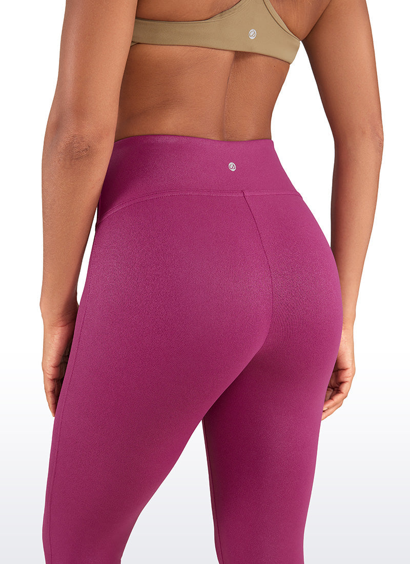 Butterluxe Matte Faux Leather No Front Seam Leggings 26.5''