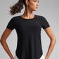 Cloudweight Crewneck Short Sleeve Shirts Side Slit