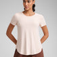 Cloudweight Crewneck Short Sleeve Shirts Side Slit