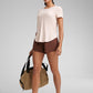 Cloudweight Crewneck Short Sleeve Shirts Side Slit