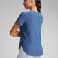 Cloudweight Crewneck Short Sleeve Shirts Side Slit