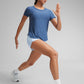 Cloudweight Crewneck Short Sleeve Shirts Side Slit