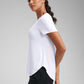 Cloudweight Crewneck Short Sleeve Shirts Side Slit
