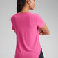 Cloudweight Crewneck Short Sleeve Shirts Side Slit