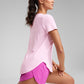 Cloudweight Crewneck Short Sleeve Shirts Side Slit