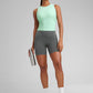 Cloudweight High Neck Ruched Tank Tops