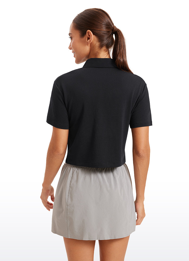 Ace Quick-Dry Cropped Polo