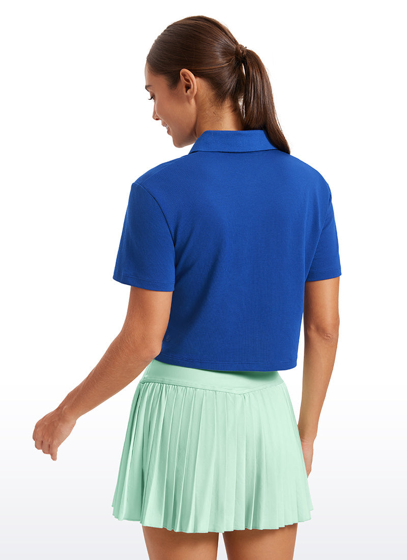 Ace Quick-Dry Cropped Polo