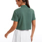 Ace Quick-Dry Cropped Polo