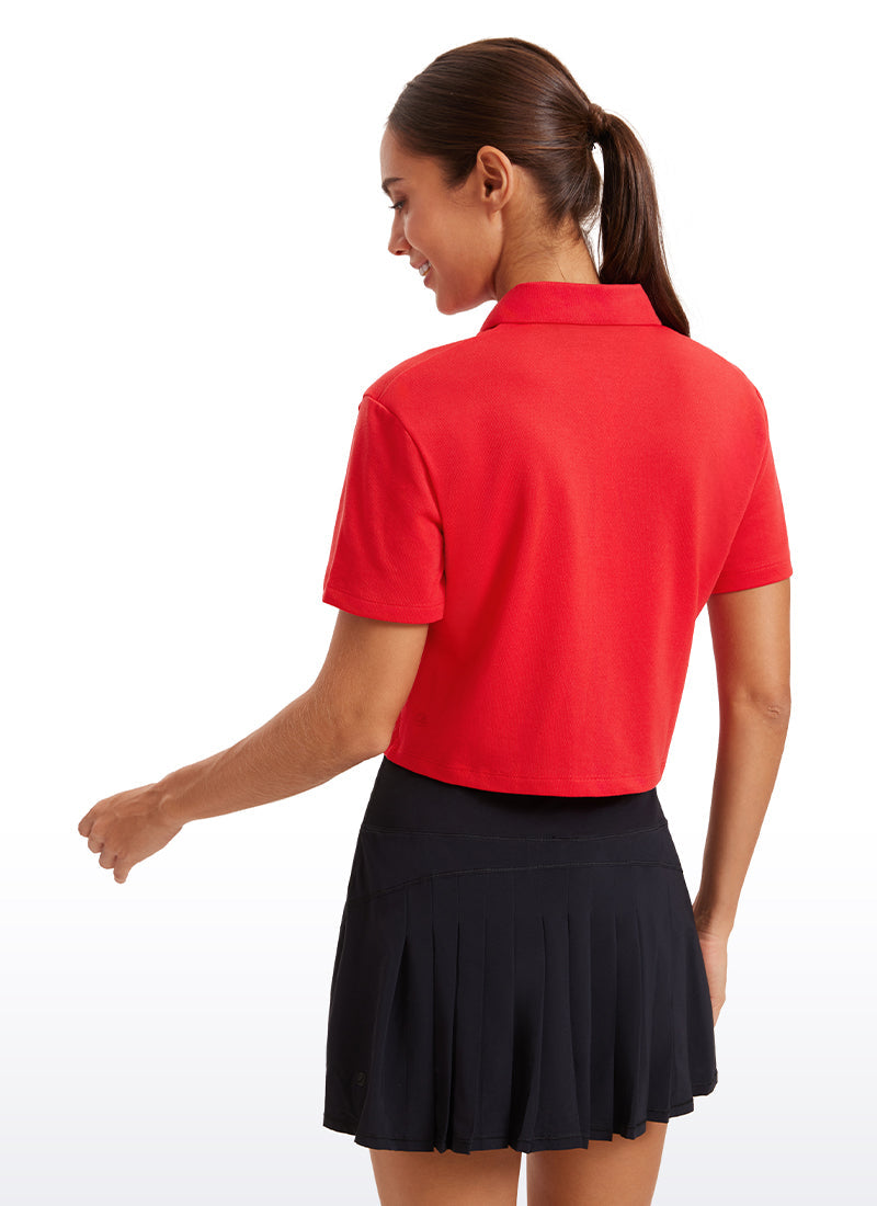 Ace Quick-Dry Cropped Polo