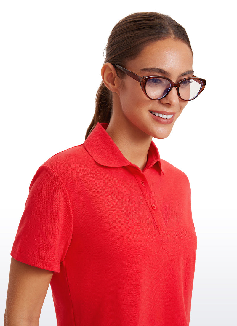 Ace Quick-Dry Cropped Polo