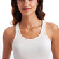 Ribbed Modal Waist Length Racerback Tanks