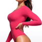 Butterluxe Long Sleeve  Crew Neck Bodysuits